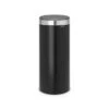 Brabantia Touch Bin Afvalemmer 30 Liter Met Kunststof Binnenemmer - Matt Black / Matt Steel Fingerprint Proof -Brabantia 1475900