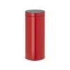 Brabantia Touch Bin Afvalemmer 30 Liter Met Kunststof Binnenemmer - Passion Red -Brabantia 1475911