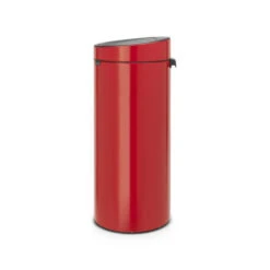 Brabantia Touch Bin Afvalemmer 30 Liter Met Kunststof Binnenemmer - Passion Red -Brabantia 1475911 8a14e8cb