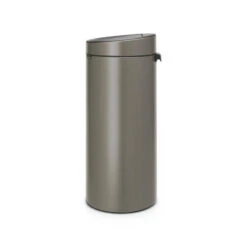 Brabantia Touch Bin Afvalemmer 30 Liter Met Kunststof Binnenemmer - Platinum -Brabantia 1475916 bd0983cc