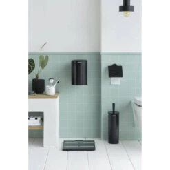 Brabantia NewIcon Wandafvalemmer 3 Liter Met Kunststof Binnenemmer - Matt Black -Brabantia 1511205 0f3aa322