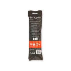 Brabantia PerfectFit Afvalzak Met Trekbandsluiting Code V, 3 Liter, 20 Stuks/rol - White -Brabantia 1577328 40c5726b