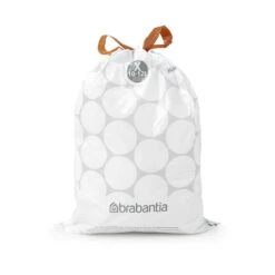 Brabantia PerfectFit Afvalzak Met Trekbandsluiting Code X, 10-12 Liter, 20 Stuks/rol - White -Brabantia 1577330 f8aa04a7