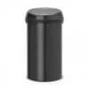 Brabantia Touch Bin Afvalemmer 60 Liter - Matt Black -Brabantia 1749705