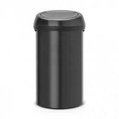 Brabantia Touch Bin Afvalemmer 60 Liter - Matt Black