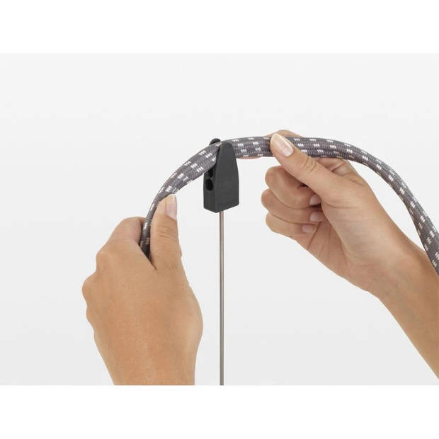 Brabantia Snoergeleider - Dark Grey 5 Brabantia Snoergeleider - Dark Grey - Afbeelding 3