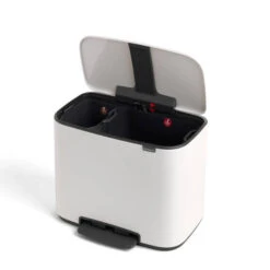 Brabantia Bo Pedaalemmer 11 + 23 Liter Met 2 Kunststof Binnenemmers - White 16 Brabantia Bo Pedaalemmer 11 + 23 Liter Met 2 Kunststof Binnenemmers - White -Brabantia 1773235 d0f6a722