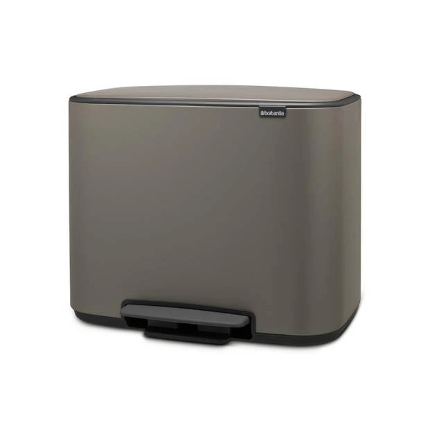 Brabantia Bo Pedaalemmer - 11 + 23 L - Platinum 5 Brabantia Bo Pedaalemmer - 11 + 23 L - Platinum - Afbeelding 3