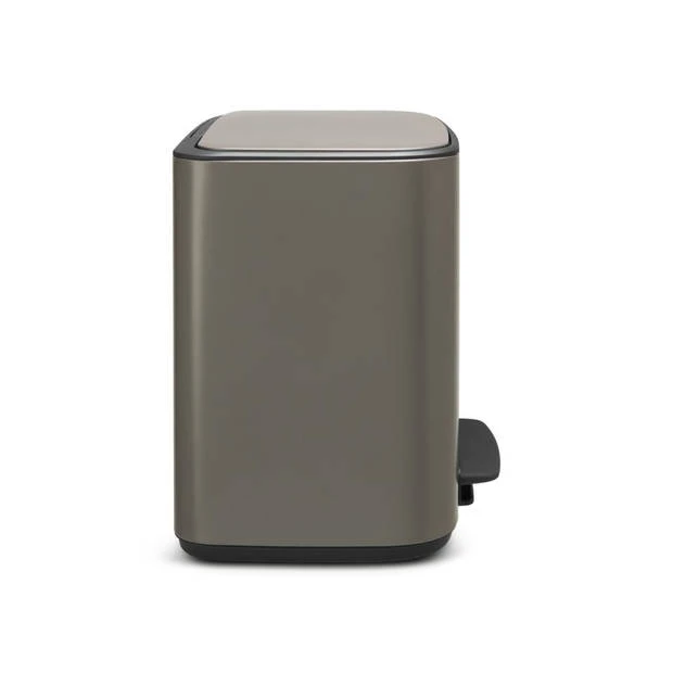 Brabantia Bo Pedaalemmer - 11 + 23 L - Platinum 4 Brabantia Bo Pedaalemmer - 11 + 23 L - Platinum - Afbeelding 2