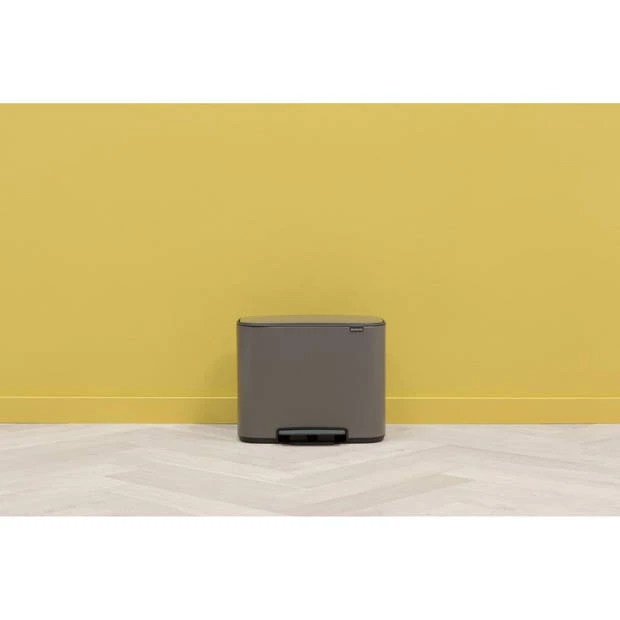 Brabantia Bo Pedaalemmer - 11 + 23 L - Platinum 11 Brabantia Bo Pedaalemmer - 11 + 23 L - Platinum - Afbeelding 9