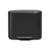 Brabantia Bo Pedaalemmer 11 + 23 Liter Met 2 Kunststof Binnenemmers - Matt Black 2 Brabantia Bo Pedaalemmer 11 + 23 Liter Met 2 Kunststof Binnenemmers - Matt Black -Brabantia 1773237