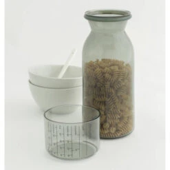 Brabantia Voorraadbussen - 1,3 L - Dark Grey - Set Van 2 -Brabantia 1773244 1accb841