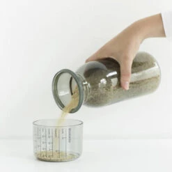 Brabantia Voorraadbussen - 1,3 L - Dark Grey - Set Van 2 -Brabantia 1773244 f2daaa2a