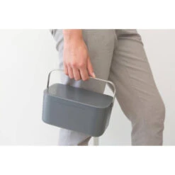 Brabantia Sink Side Aanrecht Afvalbakje 1,8 Liter - Dark Grey 14 Brabantia Sink Side Aanrecht Afvalbakje 1,8 Liter - Dark Grey -Brabantia 1773254 241521ee