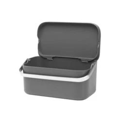 Brabantia Sink Side Aanrecht Afvalbakje 1,8 Liter - Dark Grey 17 Brabantia Sink Side Aanrecht Afvalbakje 1,8 Liter - Dark Grey -Brabantia 1773254 5cfff223