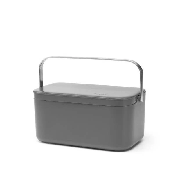 Brabantia Sink Side Aanrecht Afvalbakje 1,8 Liter - Dark Grey 9 Brabantia Sink Side Aanrecht Afvalbakje 1,8 Liter - Dark Grey - Afbeelding 7