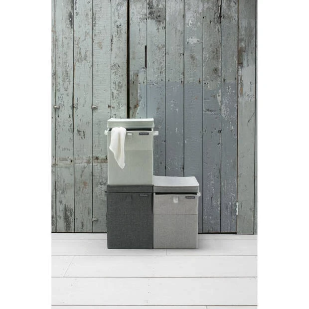 Brabantia Wasbox - Stapelbaar - 35 Liter - Grey 8 Brabantia Wasbox - Stapelbaar - 35 Liter - Grey - Afbeelding 6