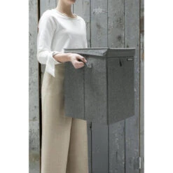 Brabantia Wasbox - Stapelbaar - 35 Liter - Pepper Black -Brabantia 1944613 0402b1f2