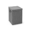 Brabantia Wasbox - Stapelbaar - 35 Liter - Pepper Black -Brabantia 1944613