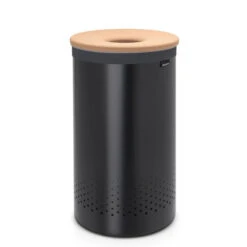 Brabantia Wasbox - Met Kurken Deksel - 60 Liter - Matt Black