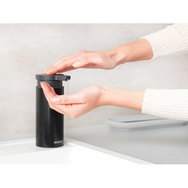 Brabantia Zeeppomp - 200 Ml - Matt Black 7 Brabantia Zeeppomp - 200 Ml - Matt Black - Afbeelding 5