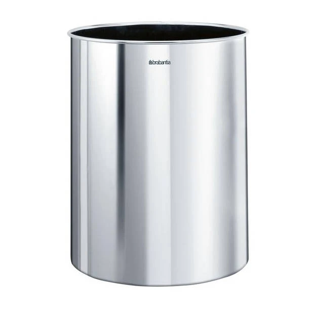 Brabantia - Prullenbak 15 Ltr Brilliant Steel 4 Brabantia - Prullenbak 15 Ltr Brilliant Steel - Afbeelding 2