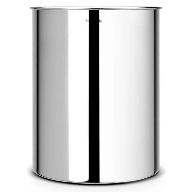 Brabantia - Prullenbak 15 Ltr Brilliant Steel 3 Brabantia - Prullenbak 15 Ltr Brilliant Steel