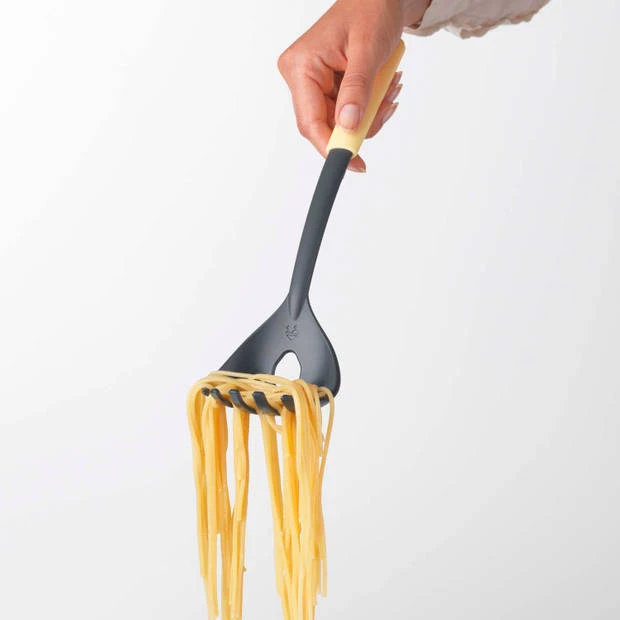 Brabantia Tasty+ Spaghettilepel Plus Spaghettimaatje - Vanilla Yellow 9 Brabantia Tasty+ Spaghettilepel Plus Spaghettimaatje - Vanilla Yellow - Afbeelding 7
