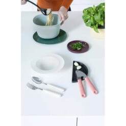 Brabantia Tasty+ Spaghettilepel Plus Spaghettimaatje - Vanilla Yellow 20 Brabantia Tasty+ Spaghettilepel Plus Spaghettimaatje - Vanilla Yellow -Brabantia 2109516 e8bc1ad8