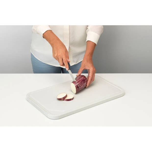 Brabantia Tasty+ Snijplank L Plus Dienblad - Light Grey 7 Brabantia Tasty+ Snijplank L Plus Dienblad - Light Grey - Afbeelding 5