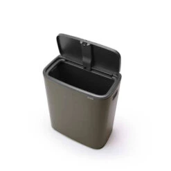 Brabantia Bo Touch Bin Afvalemmer 60 Liter Met Kunststof Binnenemmer - Platinum -Brabantia 2119672 94f2145d