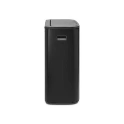 Brabantia Bo Touch Bin Afvalemmer 60 Liter Met Kunststof Binnenemmer - Matt Black -Brabantia 2119673 4ed49b91