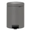 Brabantia - NewIcon Pedaalemmer 5 L Mineral C Grey