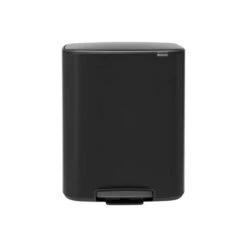 Brabantia Bo Pedaalemmer 60 Liter Met Kunststof Binnenemmer - Matt Black