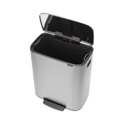 Brabantia Bo Pedaalemmer 60 Liter Met Kunststof Binnenemmer - Matt Steel Fingerprint Proof -Brabantia 2390580 8b0c7b8f