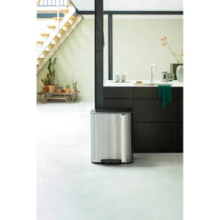 Brabantia Bo Pedaalemmer 60 Liter Met Kunststof Binnenemmer - Matt Steel Fingerprint Proof -Brabantia 2390580 b6287160