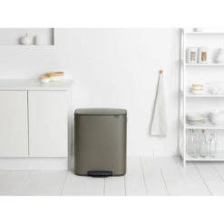 Brabantia Bo Pedaalemmer 2 X 30 Liter Met 2 Kunststof Binnenemmer - Platinum 17 Brabantia Bo Pedaalemmer 2 X 30 Liter Met 2 Kunststof Binnenemmer - Platinum -Brabantia 2390582 907554d4