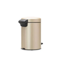Brabantia NewIcon Pedaalemmer 3 Liter Met Kunststof Binnenemmer - Champagne -Brabantia 2390585 689c2efe