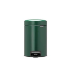 Brabantia NewIcon Pedaalemmer 3 Liter Met Kunststof Binnenemmer - Pine Green