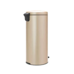 Brabantia NewIcon Pedaalemmer 30 Liter Met Kunststof Binnenemmer - Metallic Gold -Brabantia 2390588 0a018d2c