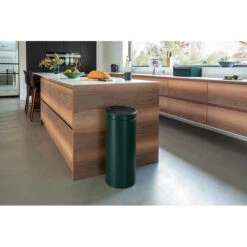 Brabantia Touch Bin Afvalemmer 30 Liter Met Kunststof Binnenemmer - Pine Green 17 Brabantia Touch Bin Afvalemmer 30 Liter Met Kunststof Binnenemmer - Pine Green -Brabantia 2390595 4d83f598