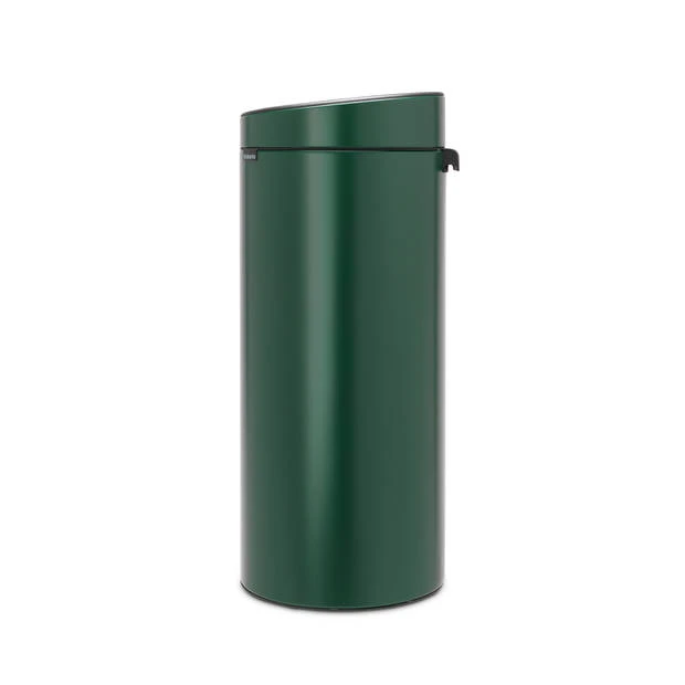 Brabantia Touch Bin Afvalemmer 30 Liter Met Kunststof Binnenemmer - Pine Green 4 Brabantia Touch Bin Afvalemmer 30 Liter Met Kunststof Binnenemmer - Pine Green - Afbeelding 2