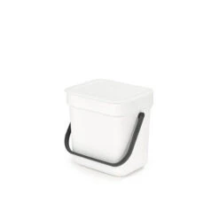 Brabantia Sort & Go Afvalbakje 3 Liter - White 12 Brabantia Sort & Go Afvalbakje 3 Liter - White -Brabantia 2390597 e5199855