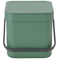 Brabantia Sort & Go Afvalemmer 6 Liter - Fir Green