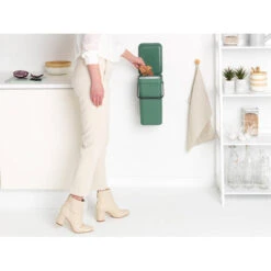 Brabantia Sort & Go Afvalemmer 12 Liter - Fir Green -Brabantia 2390602 c6e2b5cb