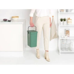 Brabantia Sort & Go Afvalemmer 12 Liter - Fir Green -Brabantia 2390602 ceae74be
