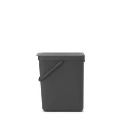 Brabantia Sort & Go Afvalemmer 25 Liter - Dark Grey -Brabantia 2390605 35226166