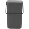 Brabantia Sort & Go Afvalemmer 25 Liter - Dark Grey 2 Brabantia Sort & Go Afvalemmer 25 Liter - Dark Grey -Brabantia 2390605 ce56478c