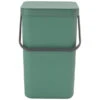 Brabantia Sort & Go Afvalemmer 25 Liter - Fir Green 1 Brabantia Sort & Go Afvalemmer 25 Liter - Fir Green -Brabantia 2390607 97f83612