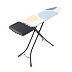 Brabantia PerfectFlow Strijkplank B Spring Bubbles - 124x38 Cm - Met Solide Stoomunithouder